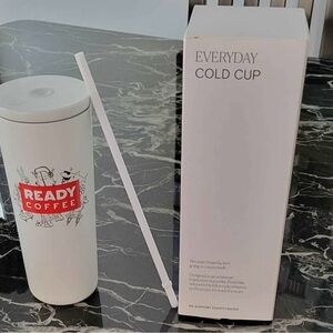 Ready Coffee Stainless Steel Cold Cup 24oz- new in box